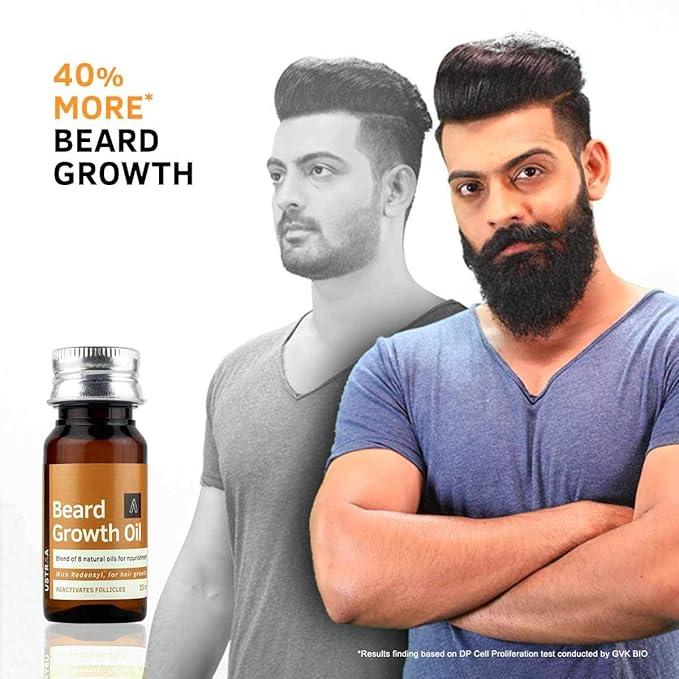 bread oil men Ustraa Beard Growth Oil - 35ml - More Beard Growth - Image 2